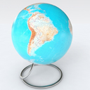 Глобус Мира географический